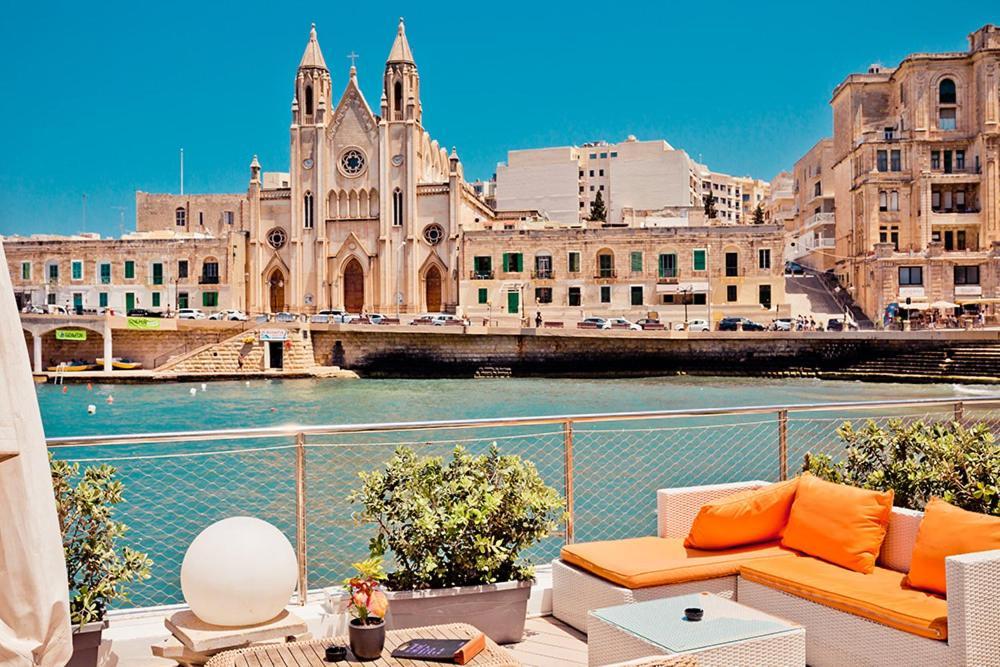 Charming Apartment In The Heart Of St. Julians San Julián Exterior foto