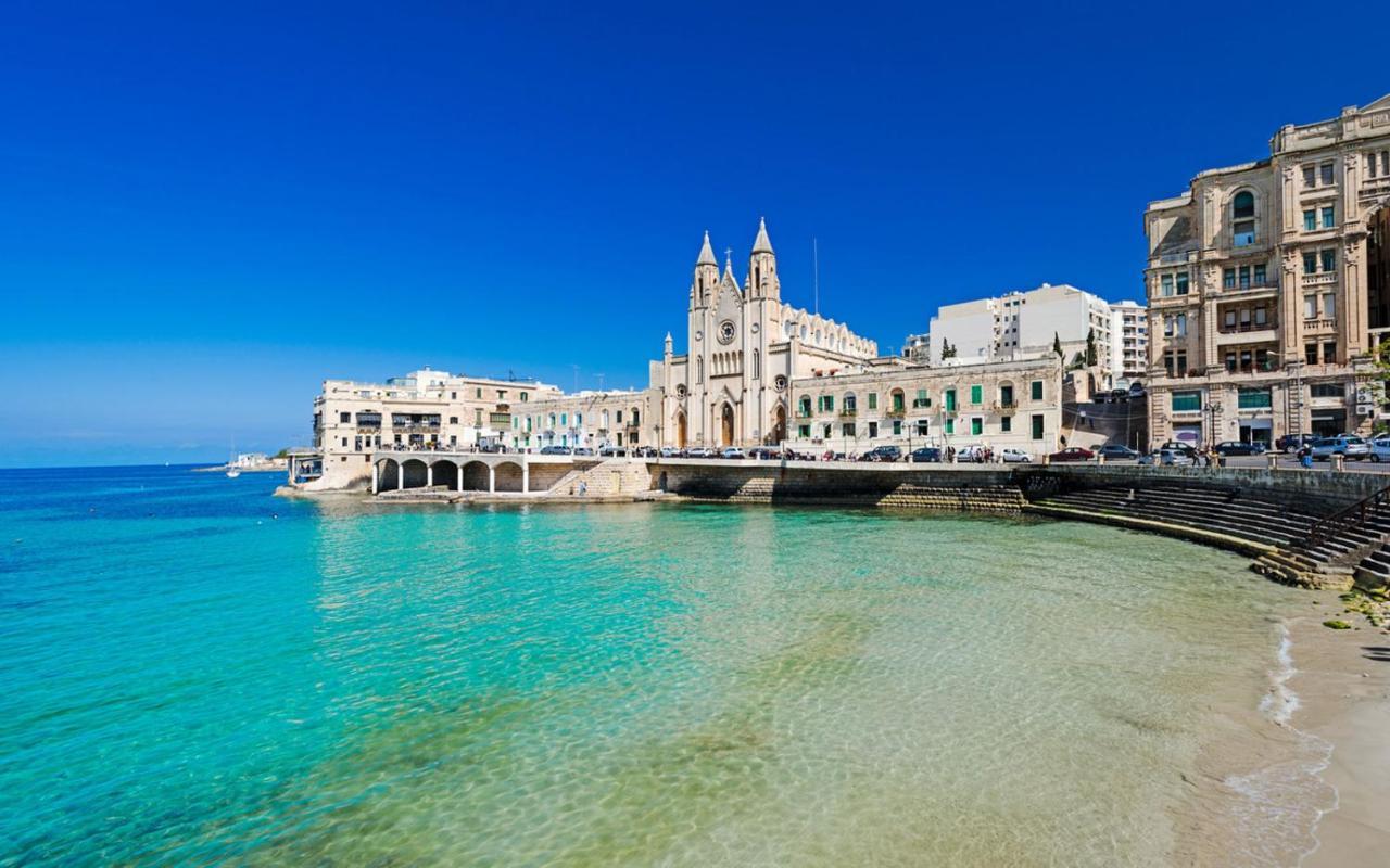 Charming Apartment In The Heart Of St. Julians San Julián Exterior foto